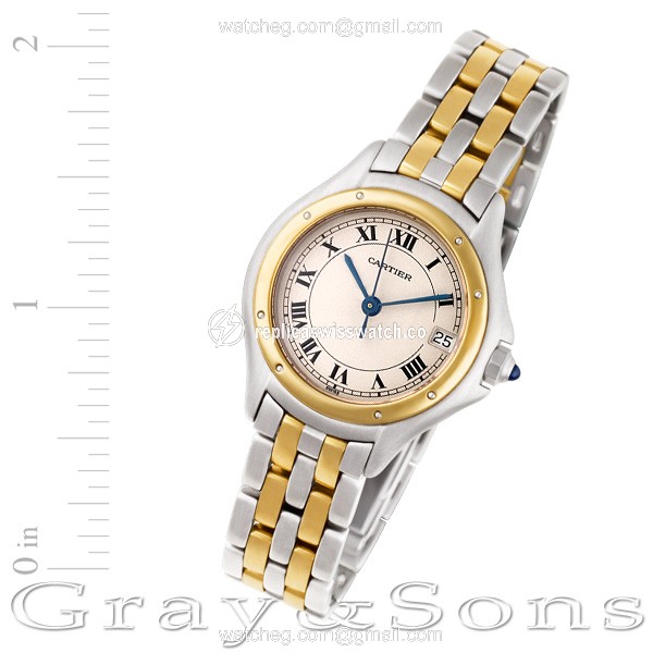 Cartier Cartier 2202 Cougar Quartz Female Stainless Steel Replica Cartier Cartier 2202 Cougar Quartz Female Stainless Steel Replica