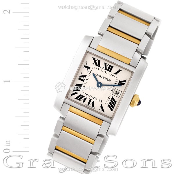 Cartier W51012Q4 Tank Francaise Quartz Unisex Stainless Steel Replica Cartier W51012Q4 Tank Francaise Quartz Unisex Stainless Steel Replica
