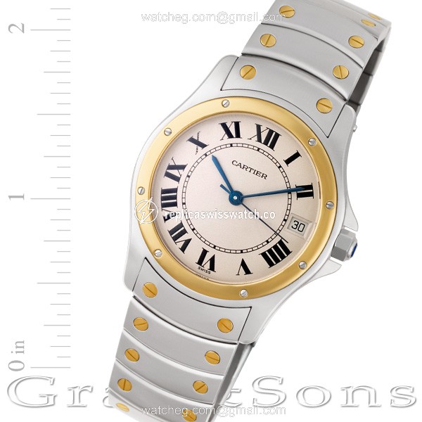 Cartier 1910 Santos Automatic Male Stainless Steel Replica Cartier 1910 Santos Automatic Male Stainless Steel Replica