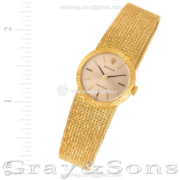Rolex 2642 Precision Manual Female 18k yellow gold Replica Rolex 2642 Precision Manual Female 18k yellow gold Replica