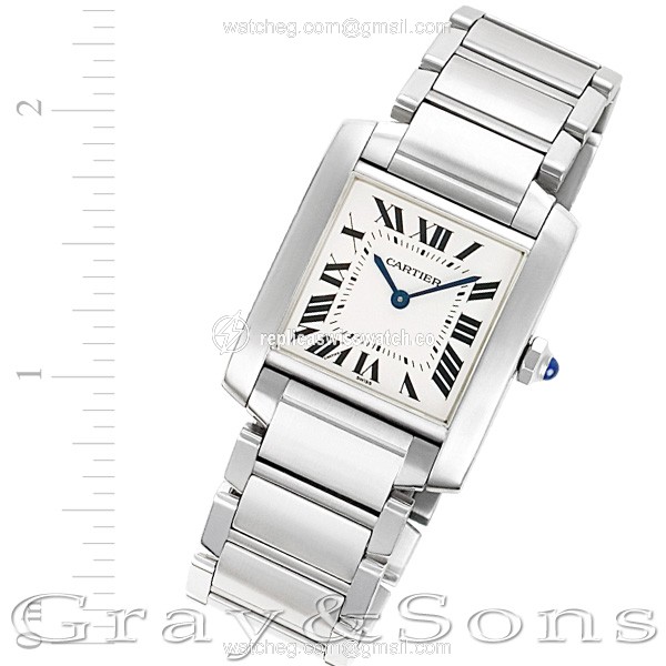 Cartier W51011Q3 Tank Francaise Quartz Unisex Stainless Steel Replica Cartier W51011Q3 Tank Francaise Quartz Unisex Stainless Steel Replica