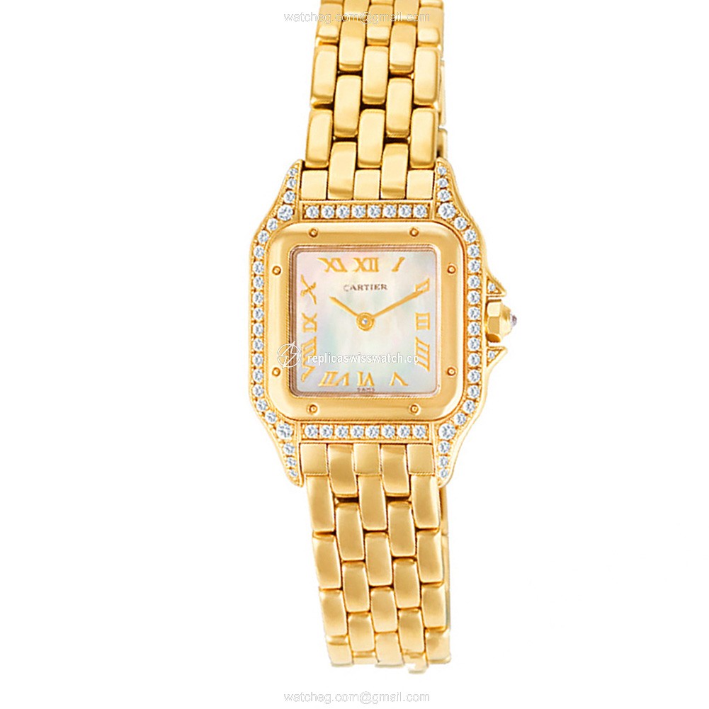 Cartier 12802 Panthere Quartz Female 18k yellow gold Replica Cartier 12802 Panthere Quartz Female 18k yellow gold Replica