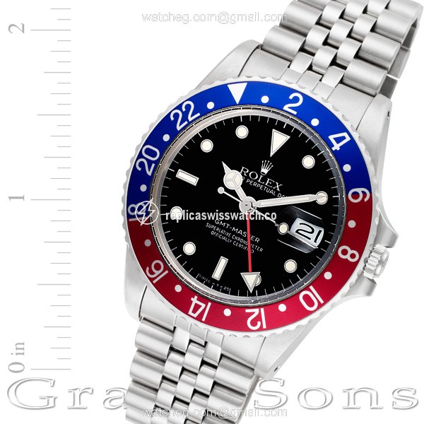 Rolex 16750 GMT-Master II Automatic Male Stainless Steel Replica Rolex 16750 GMT-Master II Automatic Male Stainless Steel Replica