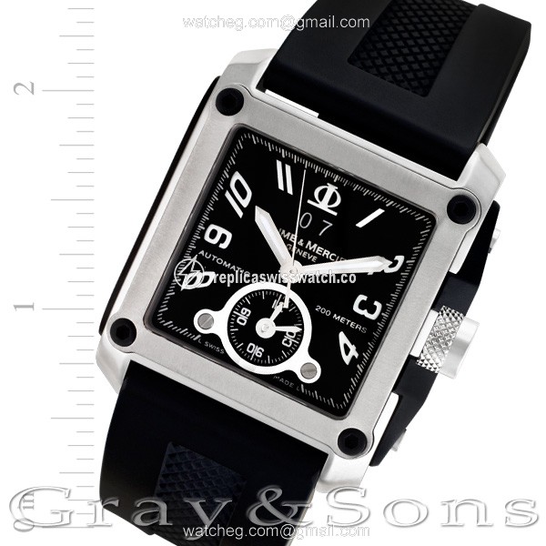Baume & Mercier 65590 Hampton Automatic Male Stainless Steel Replica Baume & Mercier 65590 Hampton Automatic Male Stainless Steel Replica