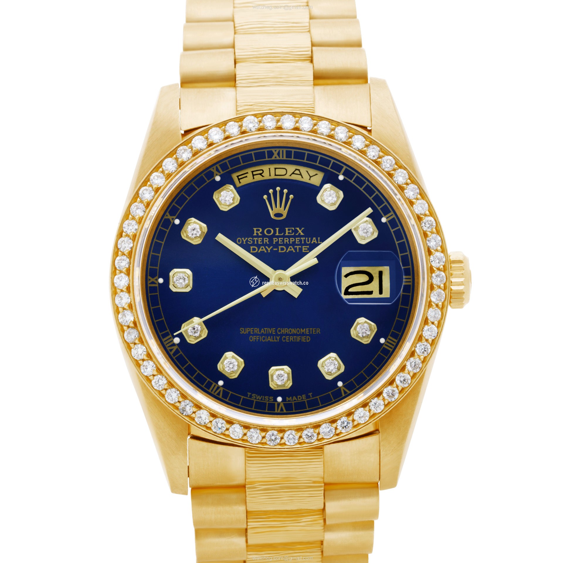 Rolex 18238 Day-Date Automatic Male 18k yellow gold Replica Rolex 18238 Day-Date Automatic Male 18k yellow gold Replica
