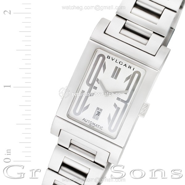 Bvlgari rt 45 s Rettangolo Automatic Male Stainless Steel Replica Bvlgari rt 45 s Rettangolo Automatic Male Stainless Steel Replica