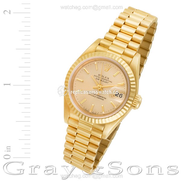 Rolex 69178 Datejust Automatic Female 18k yellow gold Replica Rolex 69178 Datejust Automatic Female 18k yellow gold Replica
