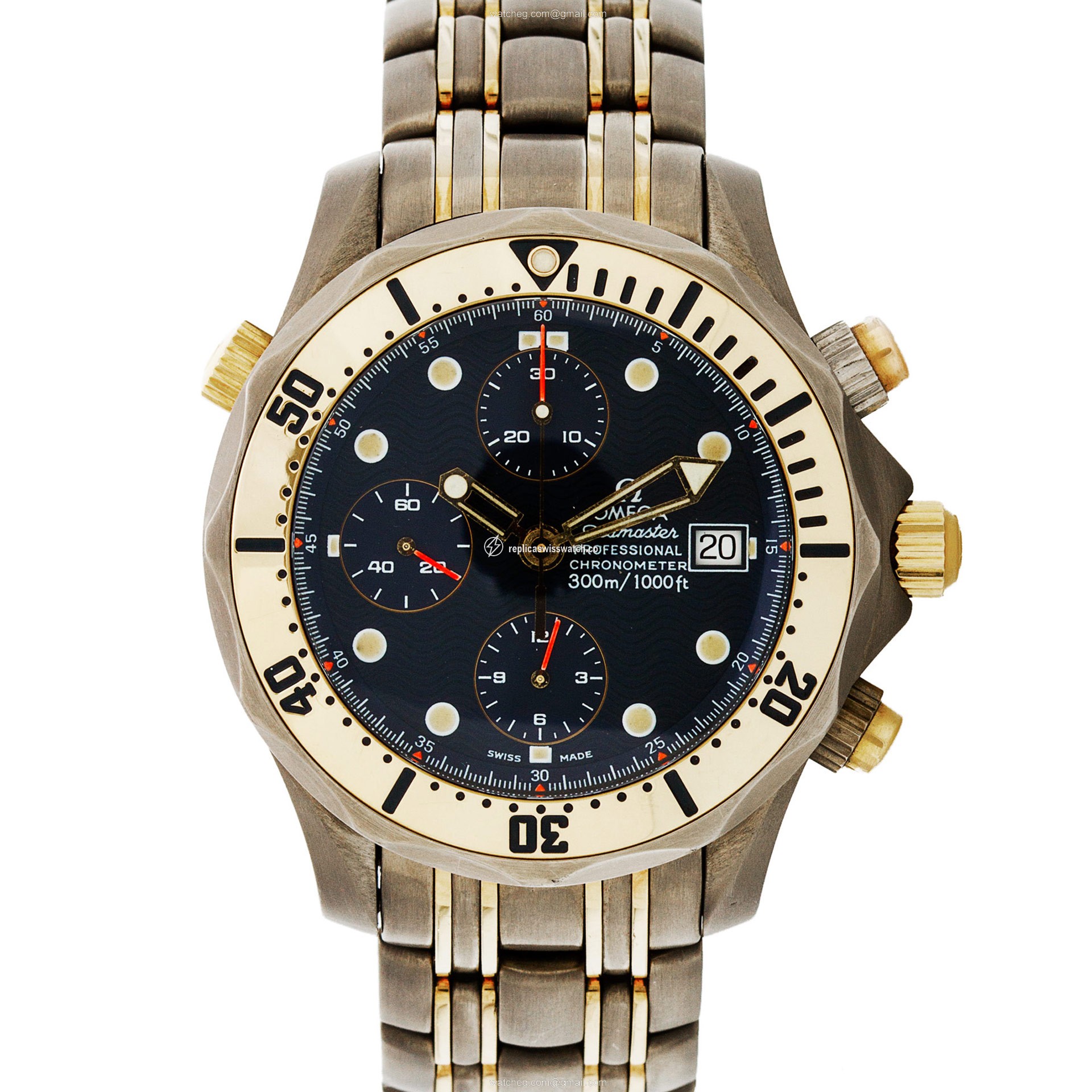 Omega 3780504 Seamaster Automatic Male Titanium Replica Omega 3780504 Seamaster Automatic Male Titanium Replica