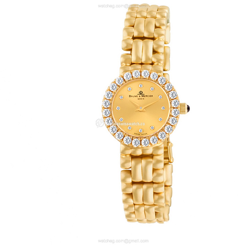 Baume & Mercier 166509 Classic Quartz Female 18k yellow gold Replica Baume & Mercier 166509 Classic Quartz Female 18k yellow gold Replica