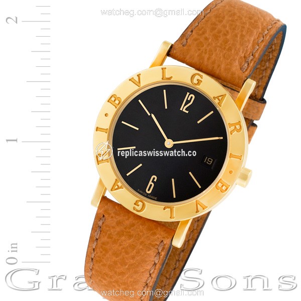 Bvlgari BB 33 GL Bvlgari Quartz Male 18k yellow gold Replica Bvlgari BB 33 GL Bvlgari Quartz Male 18k yellow gold Replica