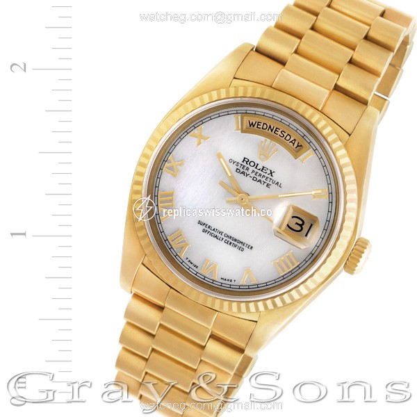 Rolex 18038 Day-Date Automatic Male 18k yellow gold Replica Rolex 18038 Day-Date Automatic Male 18k yellow gold Replica