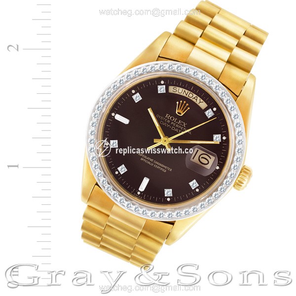 Rolex 18038 Day-Date Automatic Male 18k yellow gold Replica Rolex 18038 Day-Date Automatic Male 18k yellow gold Replica