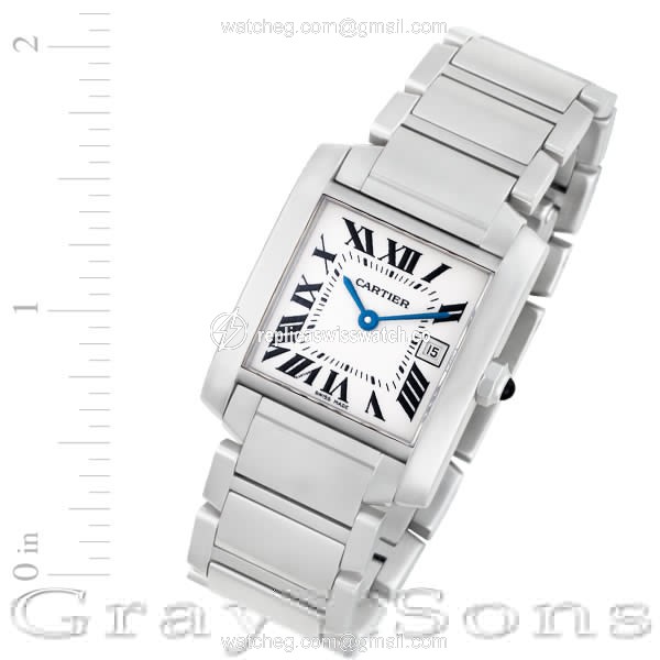 Cartier W51011Q3 Tank Francaise Quartz Unisex Stainless Steel Replica Cartier W51011Q3 Tank Francaise Quartz Unisex Stainless Steel Replica