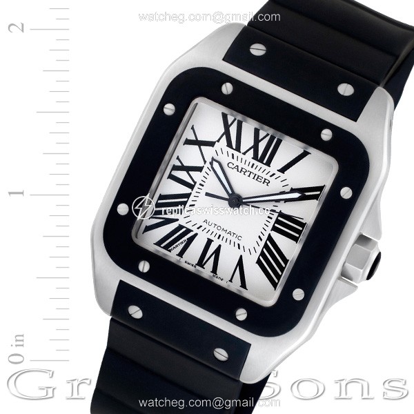 Cartier W20121U2 Santos 100 Automatic Male Stainless Steel Replica Cartier W20121U2 Santos 100 Automatic Male Stainless Steel Replica