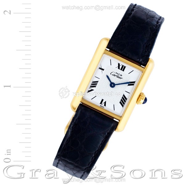 Cartier 1613 Vermeil Quartz Female Vermeil Replica Cartier 1613 Vermeil Quartz Female Vermeil Replica
