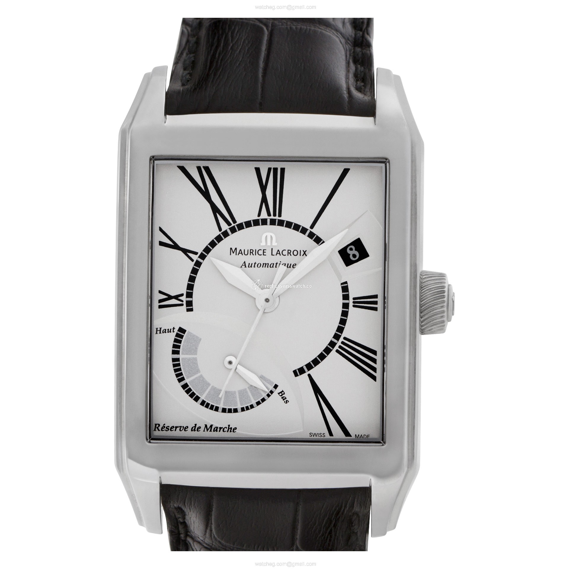 Maurice Lacroix PT6157 Reserve de Marche Automatic Male Stainless Steel Replica Maurice Lacroix PT6157 Reserve de Marche Automatic Male Stainless Steel Replica