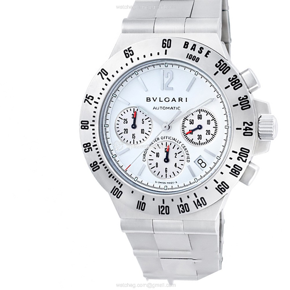 Bvlgari Ch 40 s ta Diagono Automatic Male Stainless Steel Replica Bvlgari Ch 40 s ta Diagono Automatic Male Stainless Steel Replica