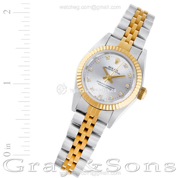 Rolex 76193 Oyster Perpetual Automatic Female Stainless Steel Replica Rolex 76193 Oyster Perpetual Automatic Female Stainless Steel Replica
