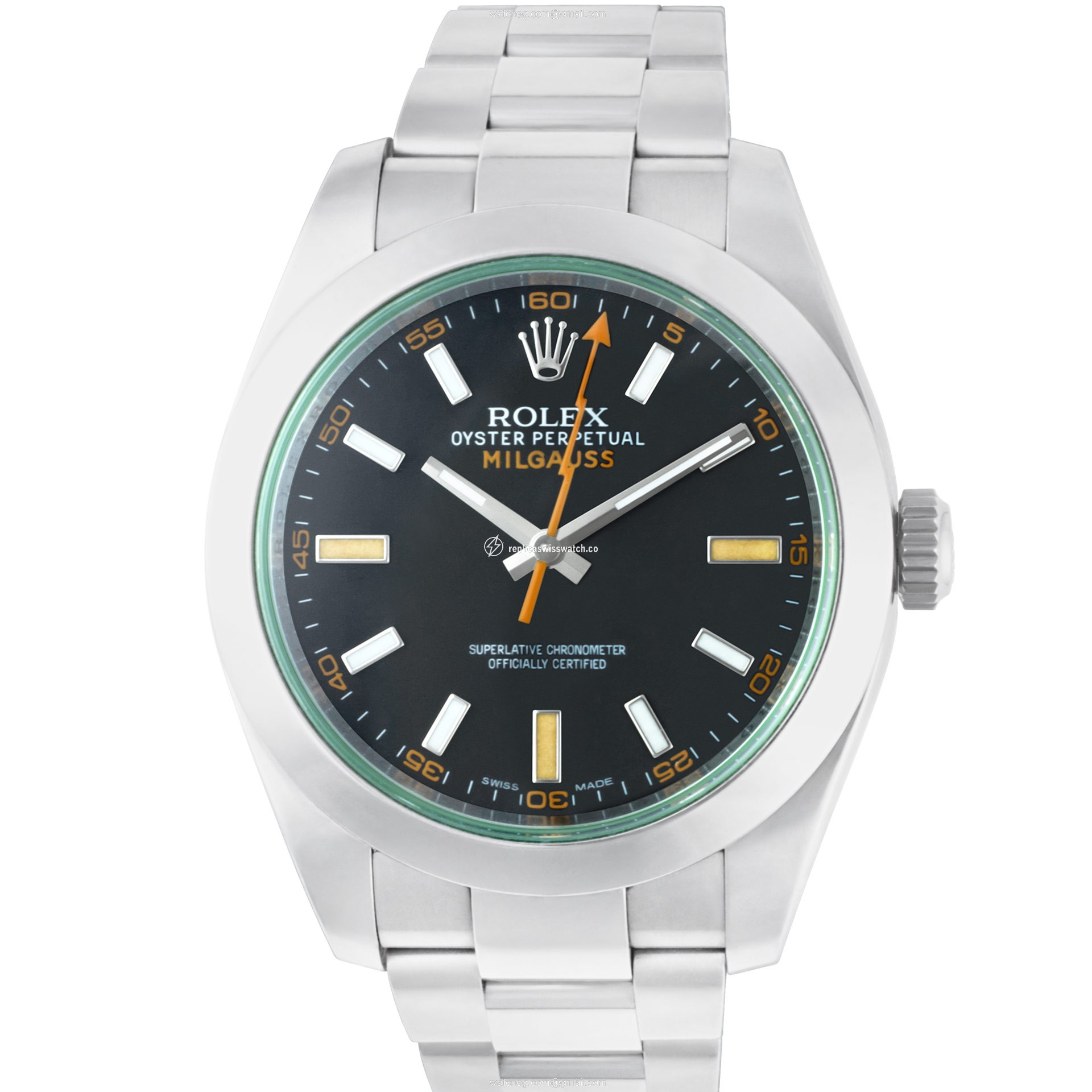 Rolex 116400GV Milgauss Automatic Male Stainless Steel Replica Rolex 116400GV Milgauss Automatic Male Stainless Steel Replica