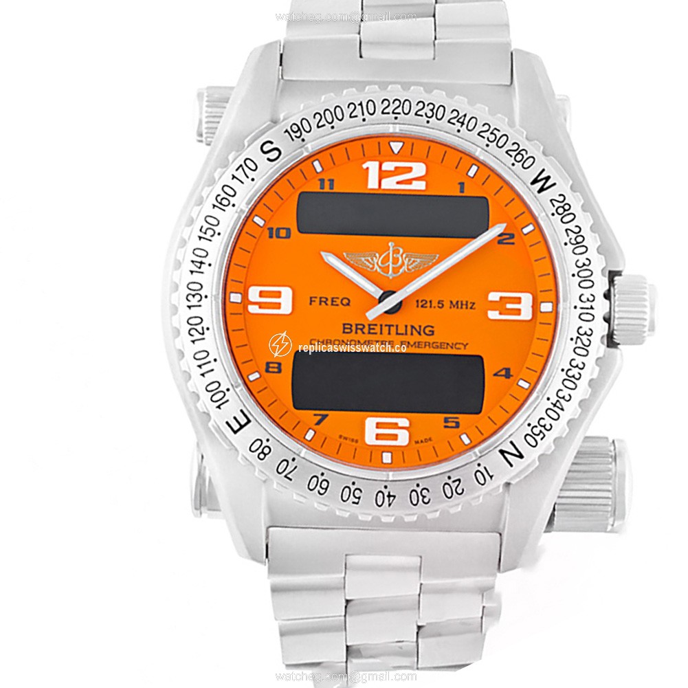 Breitling Breitling 132 Emergency Quartz Male Titanium Replica Breitling Breitling 132 Emergency Quartz Male Titanium Replica