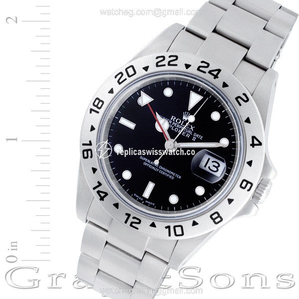 Rolex 16570 Explorer II Automatic Male Stainless Steel Replica Rolex 16570 Explorer II Automatic Male Stainless Steel Replica