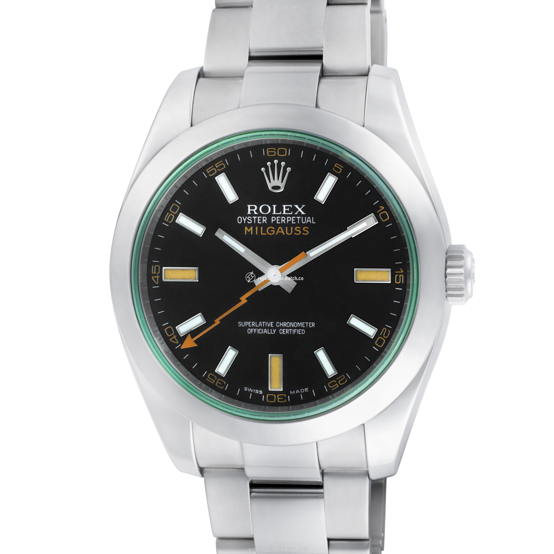 Rolex 116400V Milgauss Automatic Male Stainless Steel Replica Rolex 116400V Milgauss Automatic Male Stainless Steel Replica