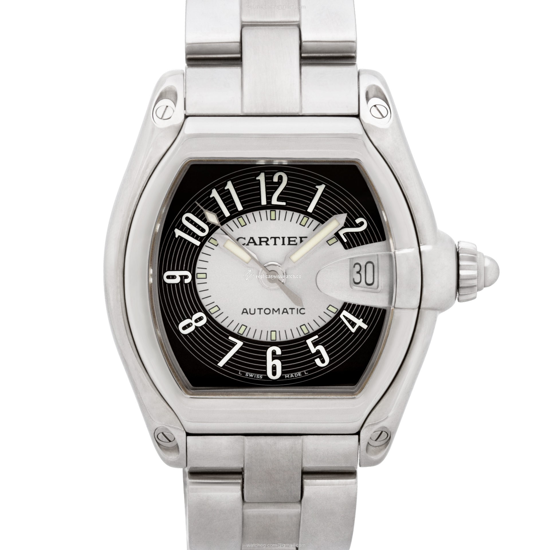 Cartier W62002V3 Roadster Automatic Unisex Stainless Steel Replica Cartier W62002V3 Roadster Automatic Unisex Stainless Steel Replica
