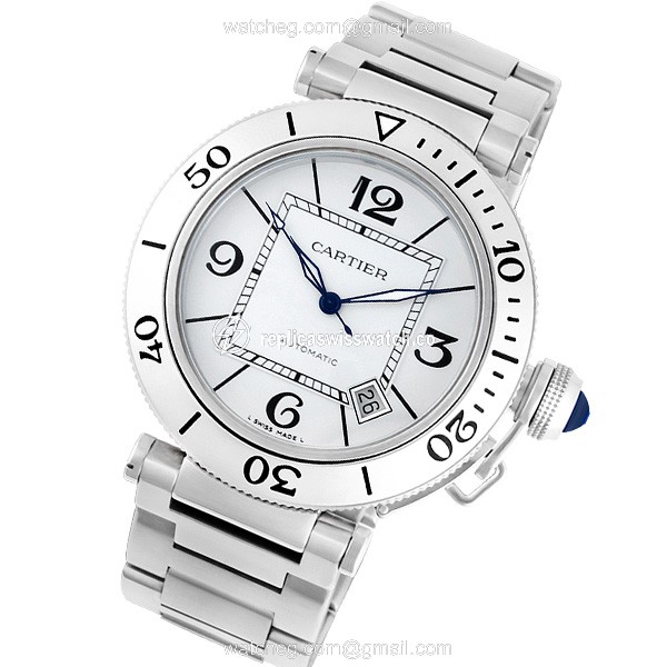 Cartier W31080M7 Pasha Seatimer Automatic Male Stainless Steel Replica Cartier W31080M7 Pasha Seatimer Automatic Male Stainless Steel Replica