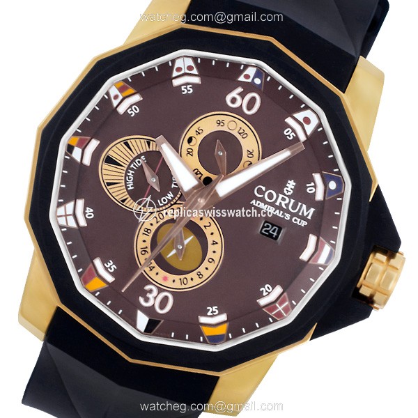 Corum 277.931.91/0371 AN32 Admirals Cup Automatic Male 18k rose gold Replica Corum 277.931.91/0371 AN32 Admirals Cup Automatic Male 18k rose gold Replica