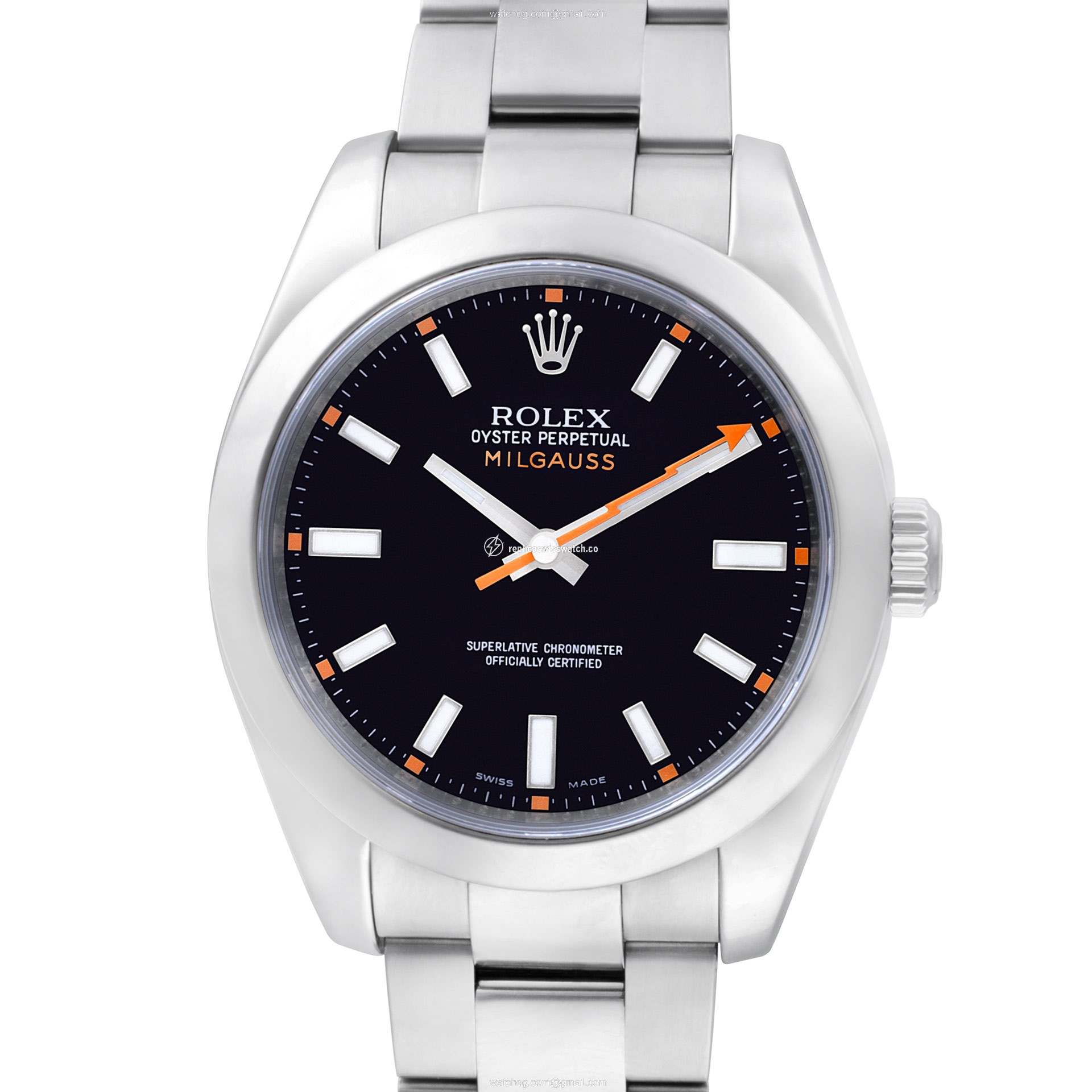 Rolex 116400 Milgauss Automatic Male Stainless Steel Replica Rolex 116400 Milgauss Automatic Male Stainless Steel Replica