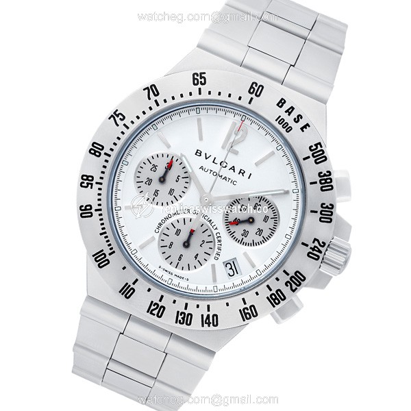Bvlgari ch40sta Diagono Automatic Male Stainless Steel Replica Bvlgari ch40sta Diagono Automatic Male Stainless Steel Replica