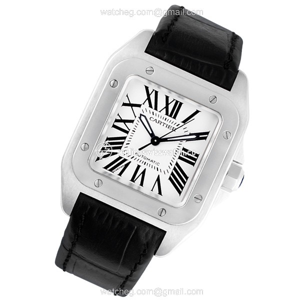 Cartier w20106x8 Santos 100 Automatic Unisex Stainless Steel Replica Cartier w20106x8 Santos 100 Automatic Unisex Stainless Steel Replica