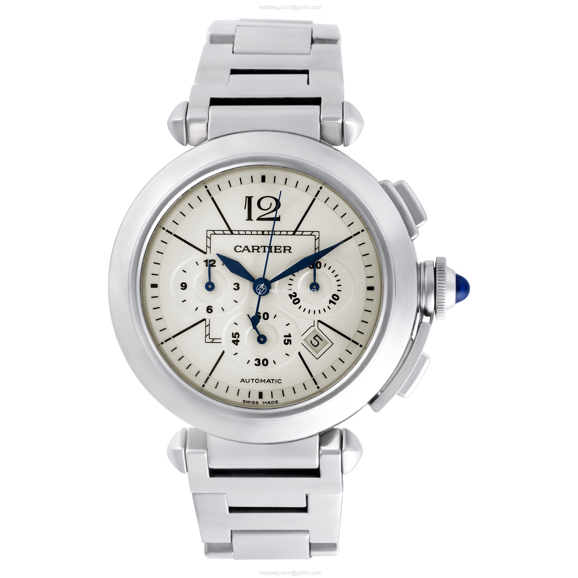 Cartier W31085M7 Pasha Automatic Male Stainless Steel Replica Cartier W31085M7 Pasha Automatic Male Stainless Steel Replica