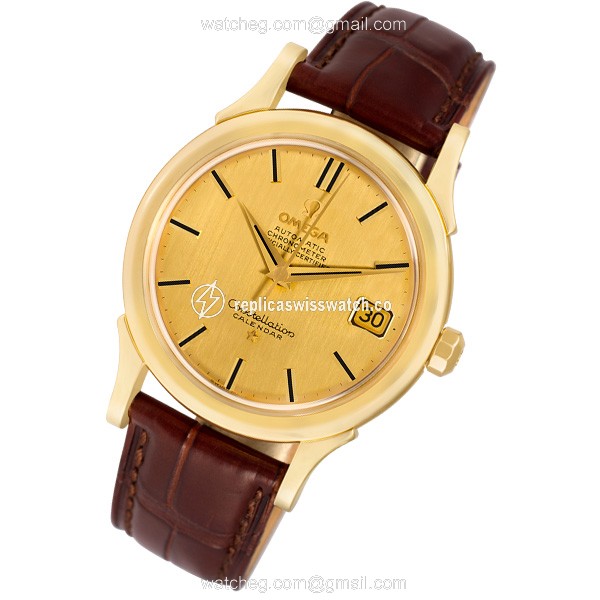 Omega Omega 4228 Constellation Automatic Male 18k yellow gold Replica Omega Omega 4228 Constellation Automatic Male 18k yellow gold Replica