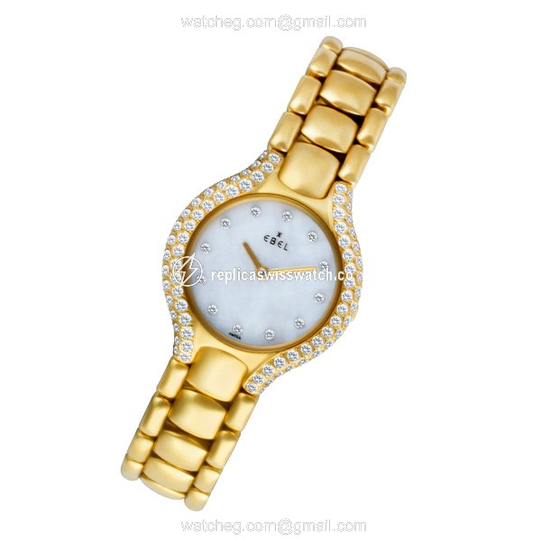 Ebel 866969 Beluga Quartz Female 18k yellow gold Replica Ebel 866969 Beluga Quartz Female 18k yellow gold Replica