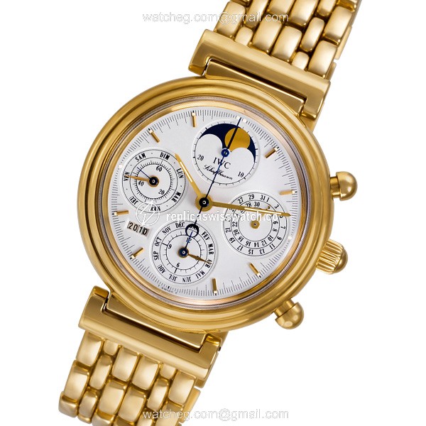 IWC IWC 3647 Da Vinci Automatic Male 18k yellow gold Replica IWC IWC 3647 Da Vinci Automatic Male 18k yellow gold Replica
