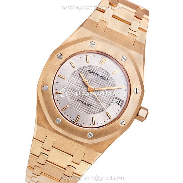 Audemars Piguet 14790 Royal Oak Automatic Male 18k rose gold Replica Audemars Piguet 14790 Royal Oak Automatic Male 18k rose gold Replica