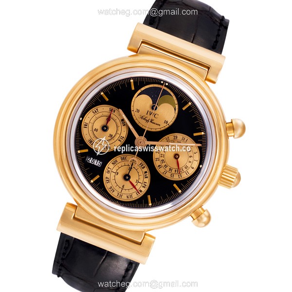IWC 3750 Da Vinci Automatic Male 18k rose gold Replica IWC 3750 Da Vinci Automatic Male 18k rose gold Replica
