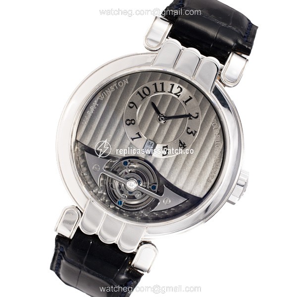Harry Winston MMT40PL.T Excenter Tourbillion Manual Male Platinum Replica Harry Winston MMT40PL.T Excenter Tourbillion Manual Male Platinum Replica