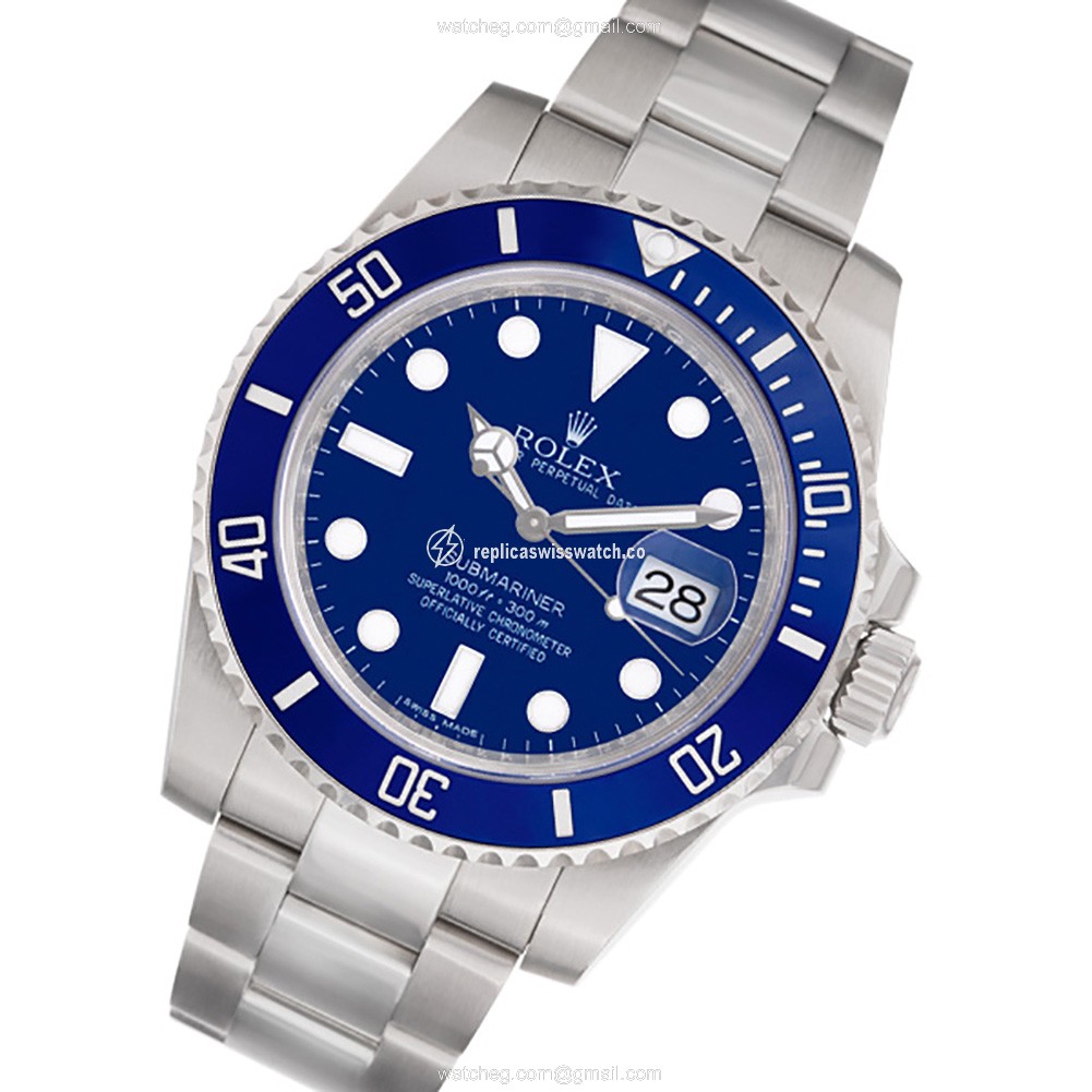Rolex 116619 Submariner Automatic Male 18k White Gold Replica Rolex 116619 Submariner Automatic Male 18k White Gold Replica