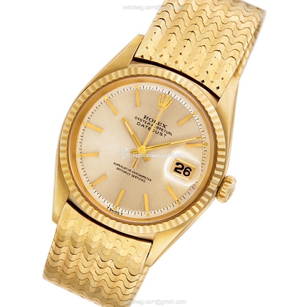 Rolex 1601 Datejust Automatic Male 14k yellow gold Replica Rolex 1601 Datejust Automatic Male 14k yellow gold Replica
