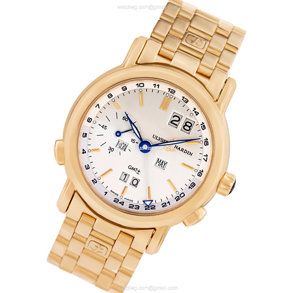 Ulysse Nardin 326-22 GMT-Master II Automatic Male 18k rose gold Replica Ulysse Nardin 326-22 GMT-Master II Automatic Male 18k rose gold Replica