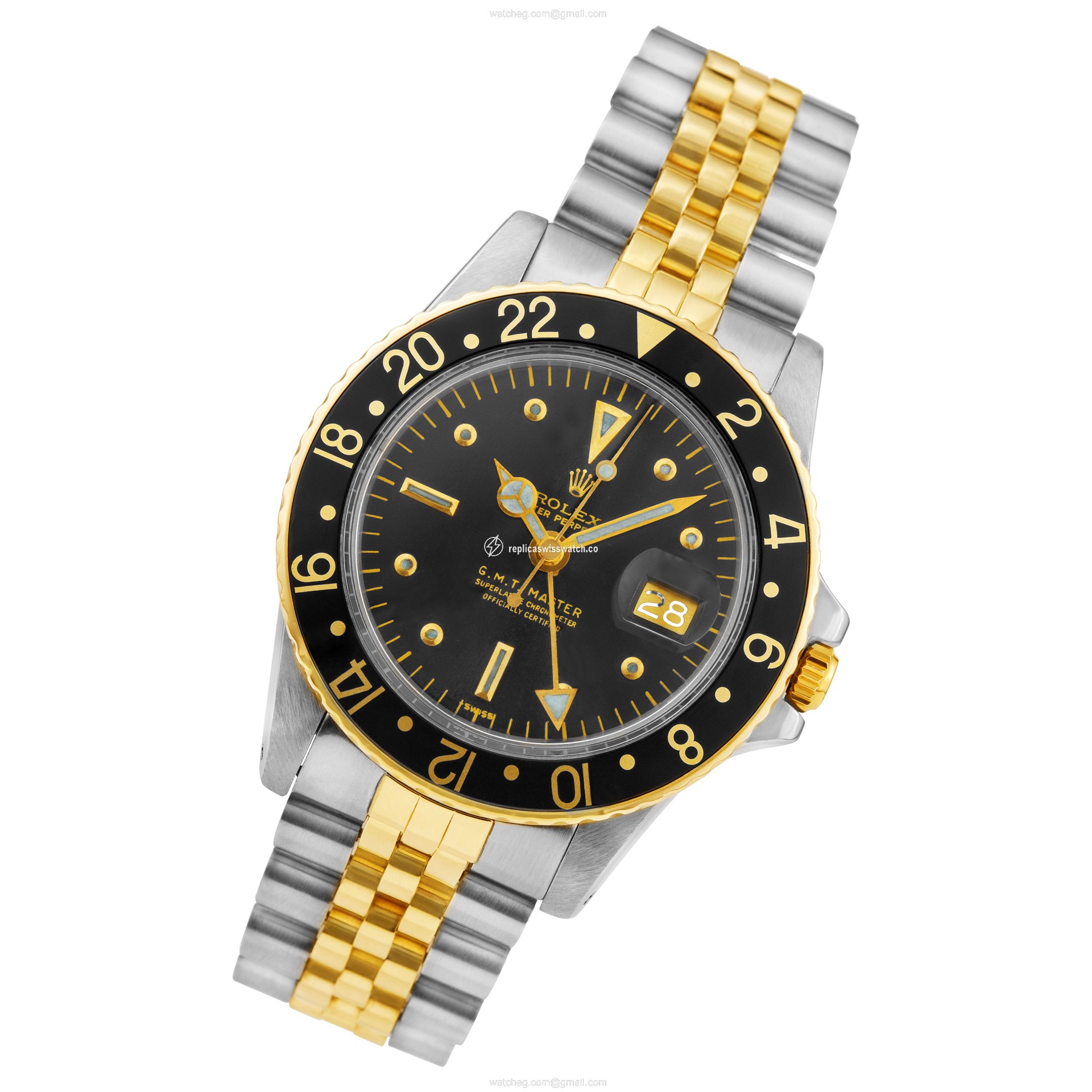 Rolex 1675 GMT-Master Automatic Male Stainless Steel Replica Rolex 1675 GMT-Master Automatic Male Stainless Steel Replica