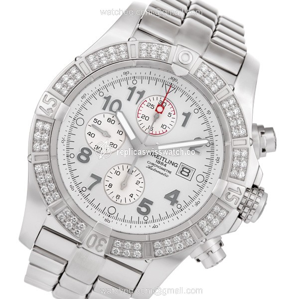 Breitling A13370 Super Avenger Automatic Male Stainless Steel Replica Breitling A13370 Super Avenger Automatic Male Stainless Steel Replica