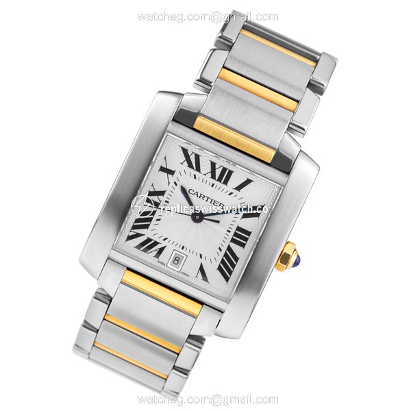 Cartier W51005Q4 Tank Francaise Automatic Male Stainless Steel Replica Cartier W51005Q4 Tank Francaise Automatic Male Stainless Steel Replica