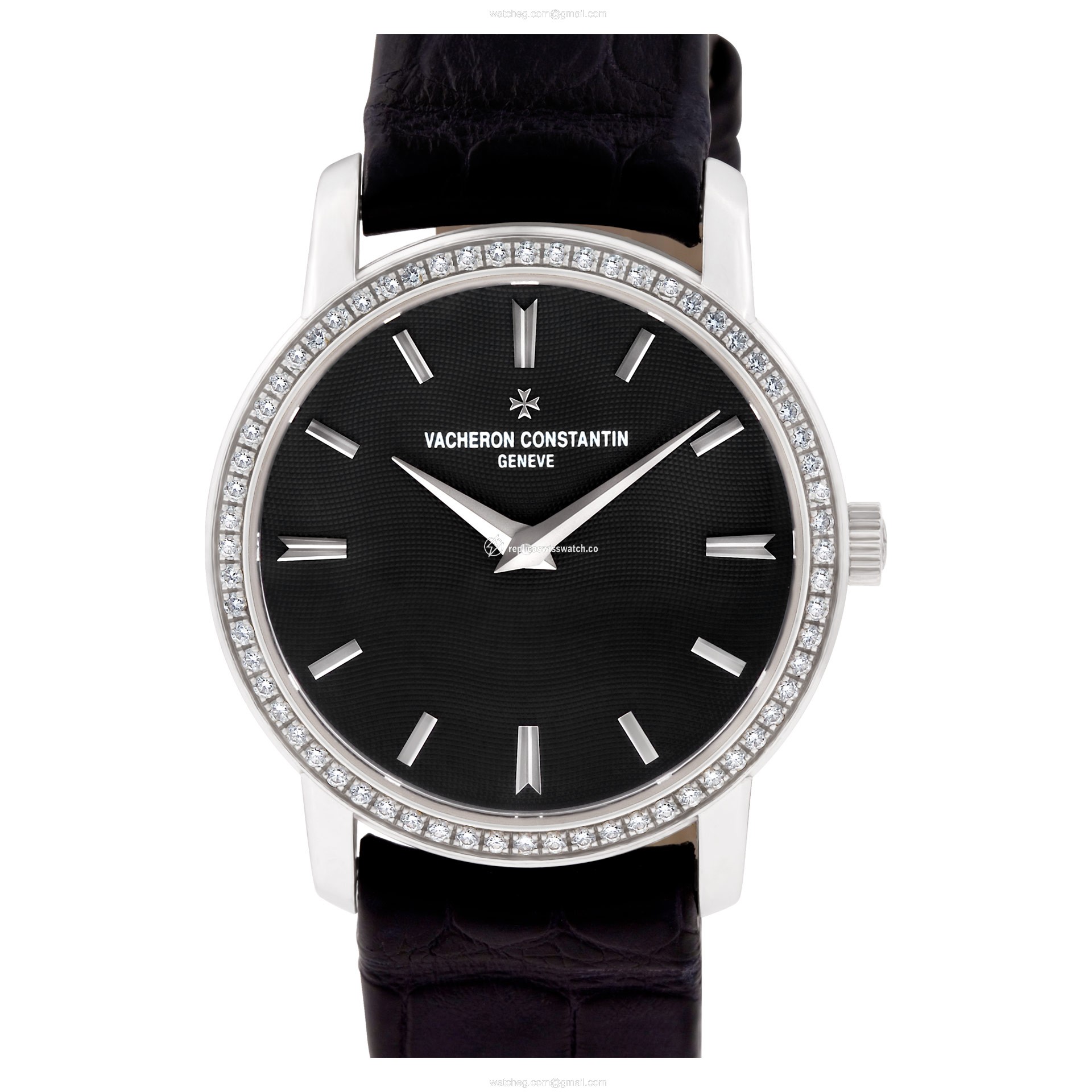 Vacheron Constantin 25558 patrimony Quartz Female 18k White Gold Replica Vacheron Constantin 25558 patrimony Quartz Female 18k White Gold Replica