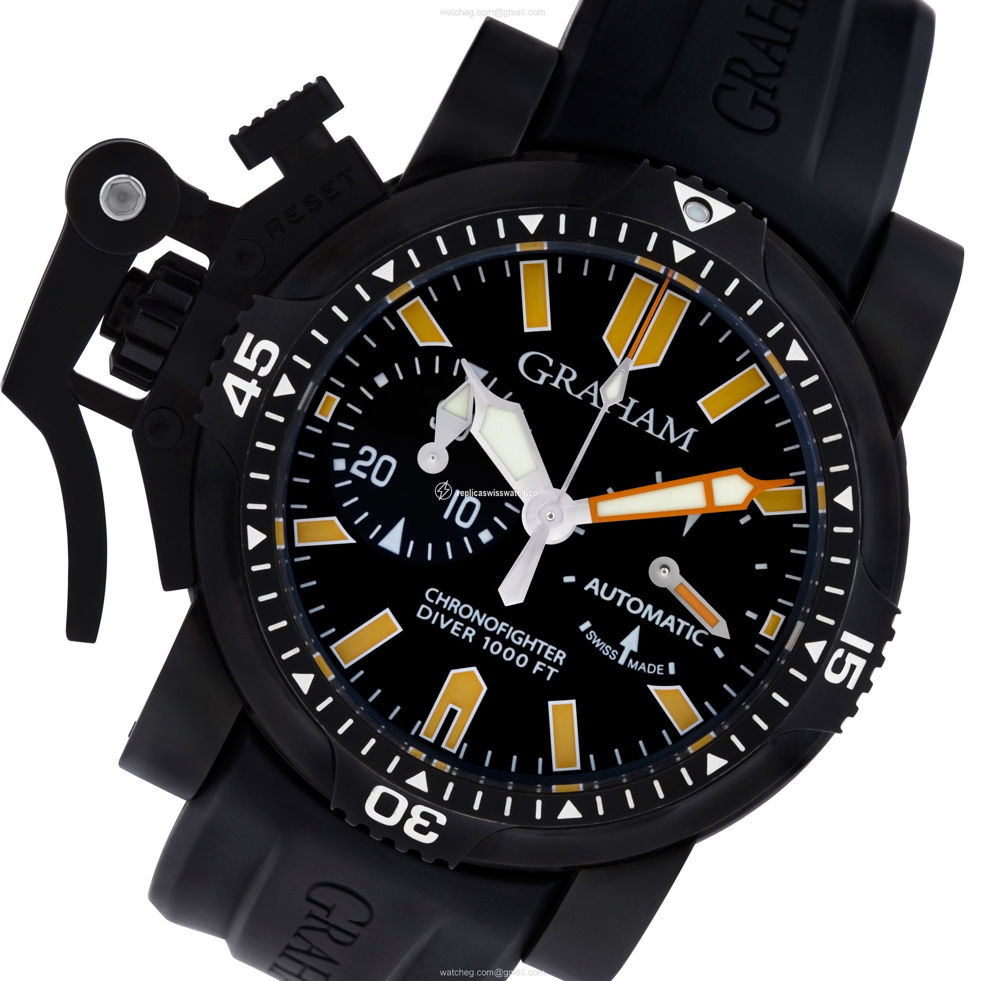 Graham 2OVDIVAZ.B02A.K10B Chronofighter Automatic Male Stainless Steel Replica Graham 2OVDIVAZ.B02A.K10B Chronofighter Automatic Male Stainless Steel Replica