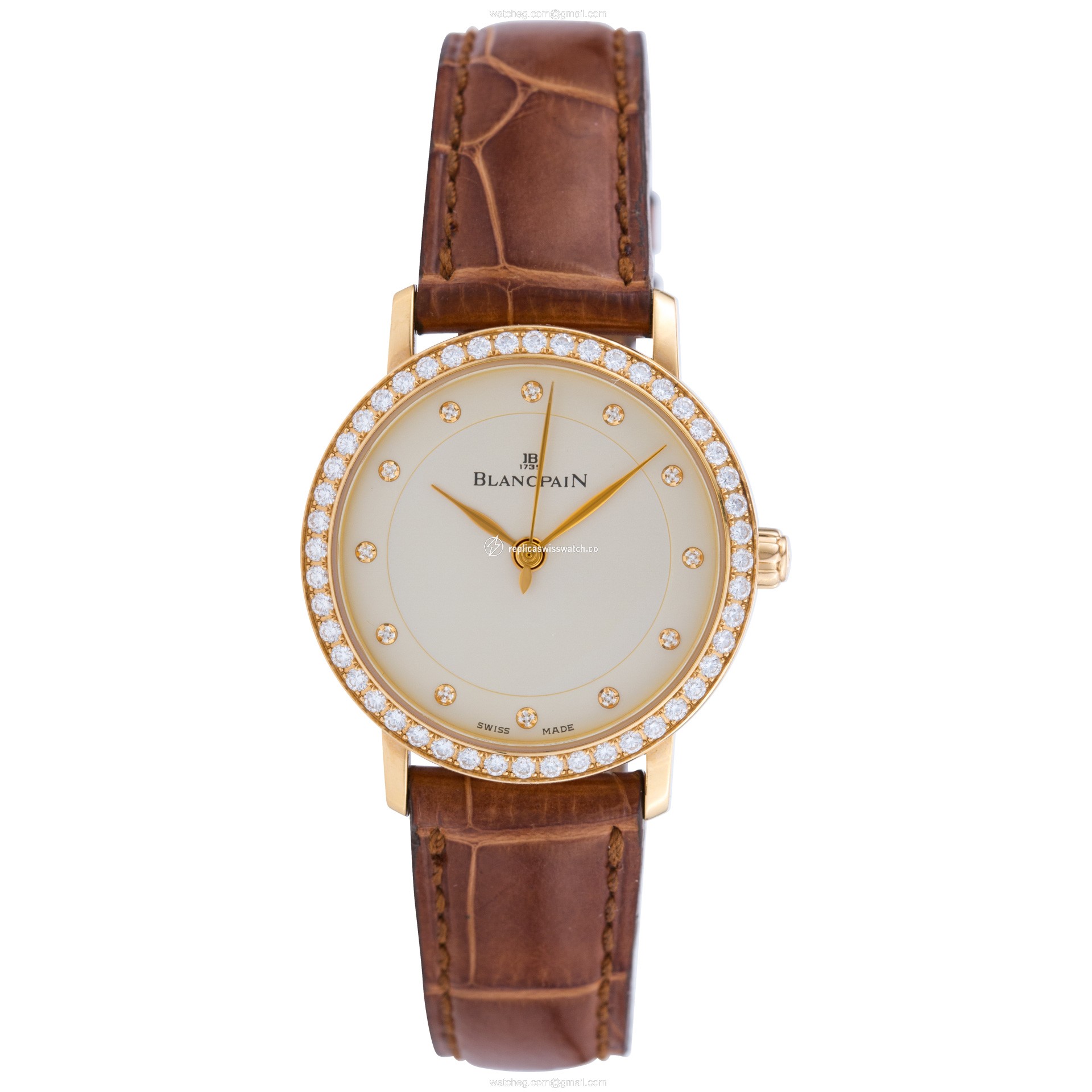 Blancpain Blancpain 59 Classic Automatic Female 18k Yellow Gold Replica Blancpain Blancpain 59 Classic Automatic Female 18k Yellow Gold Replica