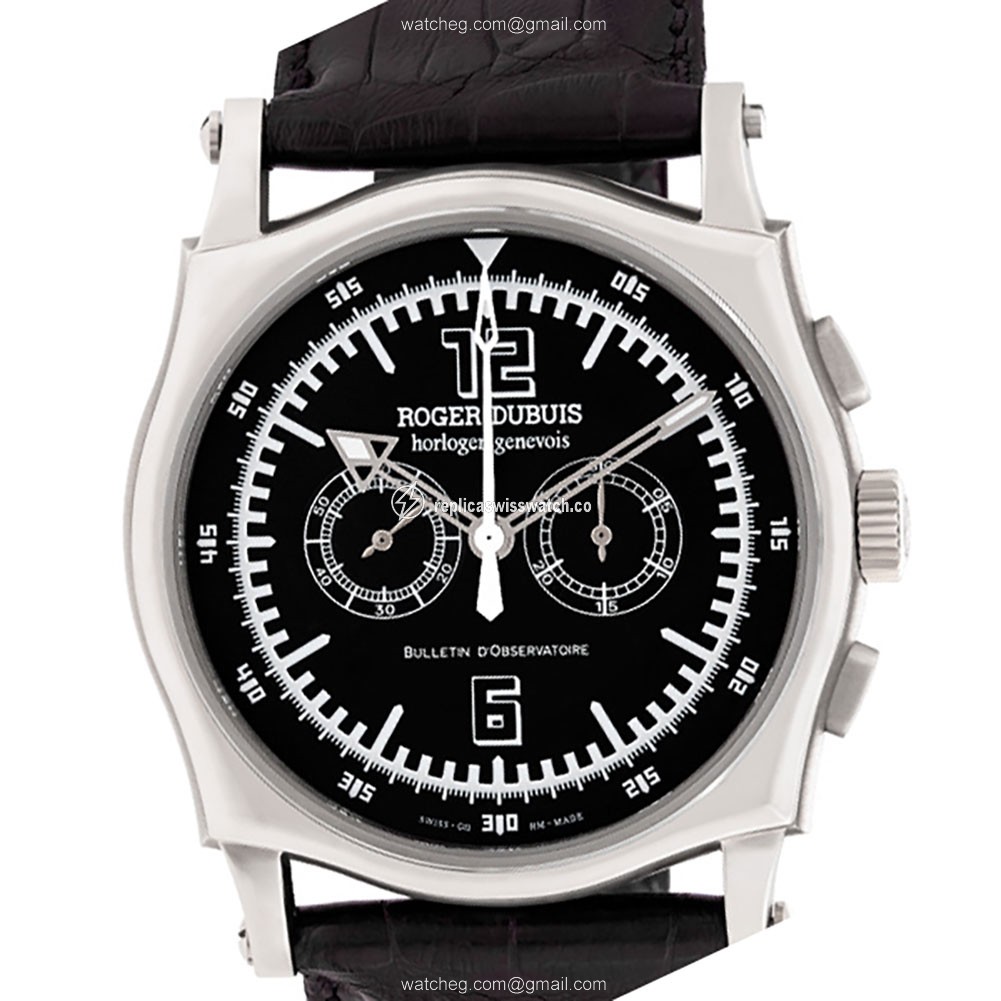 Roger Dubuis S46 Sympathie Manual Male 18k White Gold Replica Roger Dubuis S46 Sympathie Manual Male 18k White Gold Replica