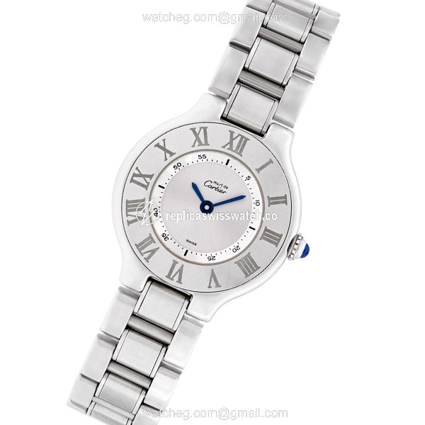Cartier 1340 21 Quartz Female Stainless Steel Replica Cartier 1340 21 Quartz Female Stainless Steel Replica